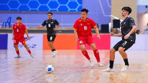 ĐT futsal Việt Nam thắng đậm tại giải vô địch châu lục – Thái Lan 2026